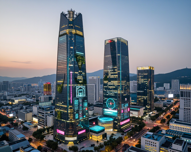 Futuristic Seoul 2045