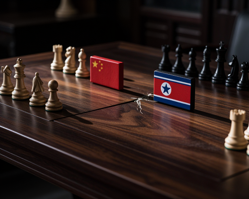 Diplomatic Tension Symbolism