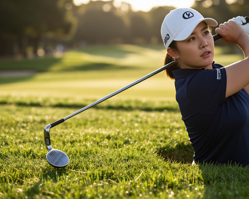 Professional Golfer Swing