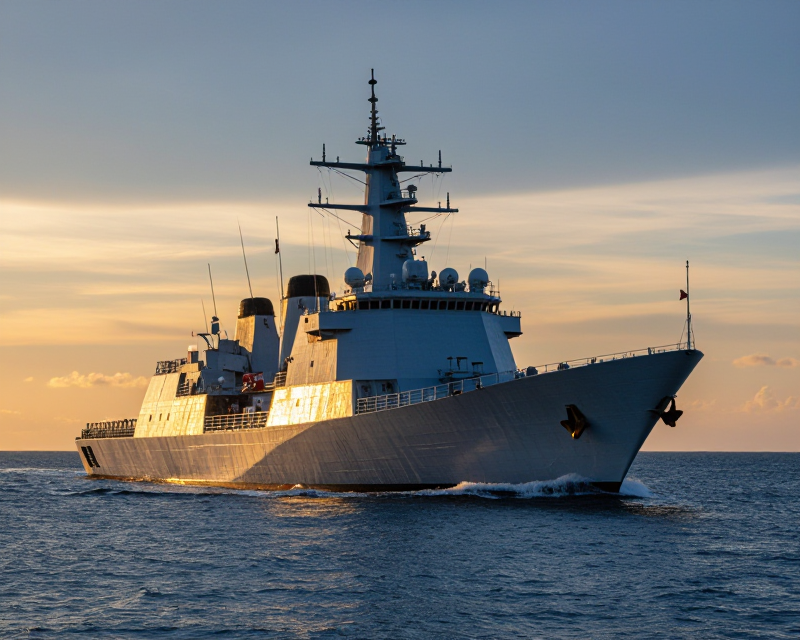 Modern Frigate in Thailand