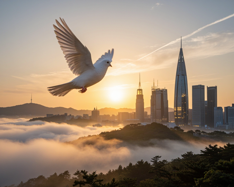 Symbolic Peace over Korea
