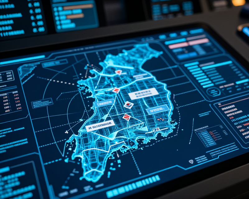 High-tech Security Interface