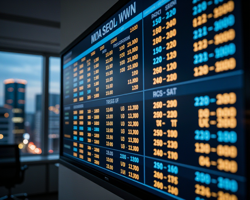 Financial Market Tension in Seoul