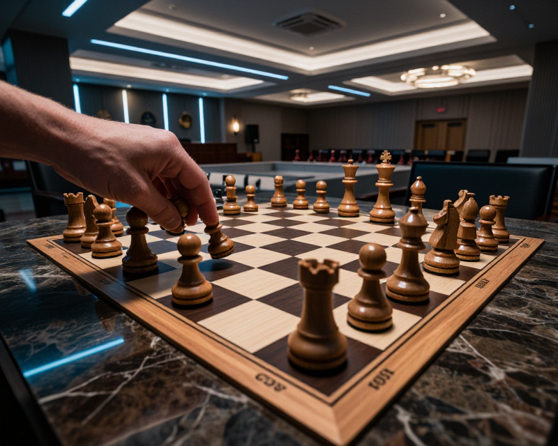 Strategic Political Race Concept