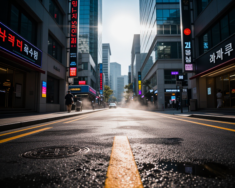Summer Heatwave in Seoul