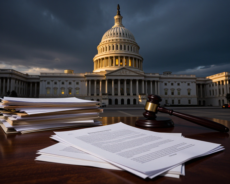 Political Tension in US Capitol