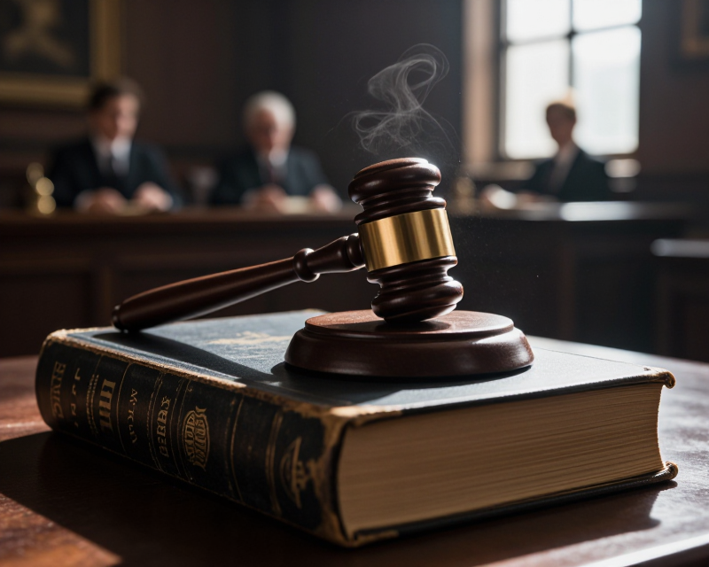 Legal Battle Symbolism