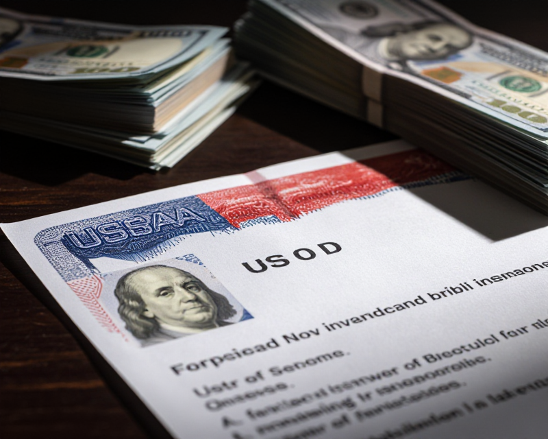 Symbolic US Visa Fee
