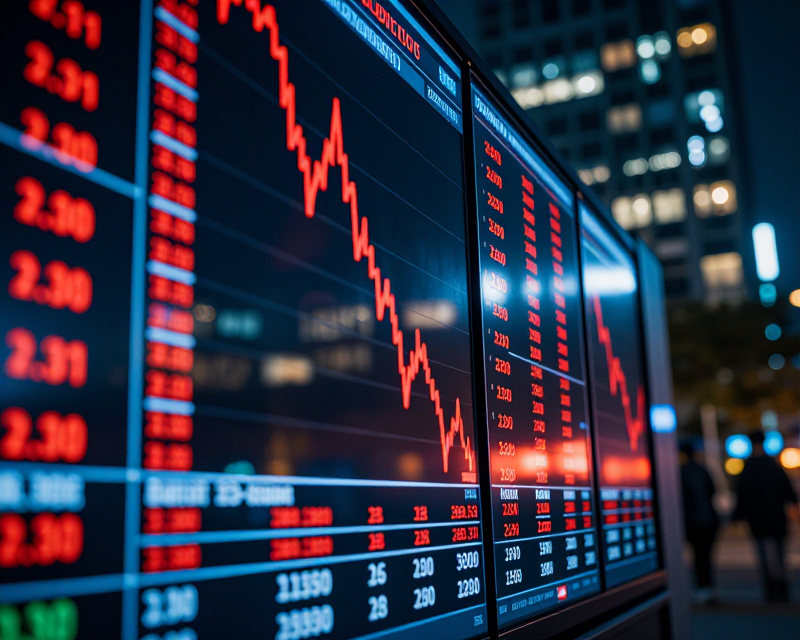 Stock Market Decline Visualization