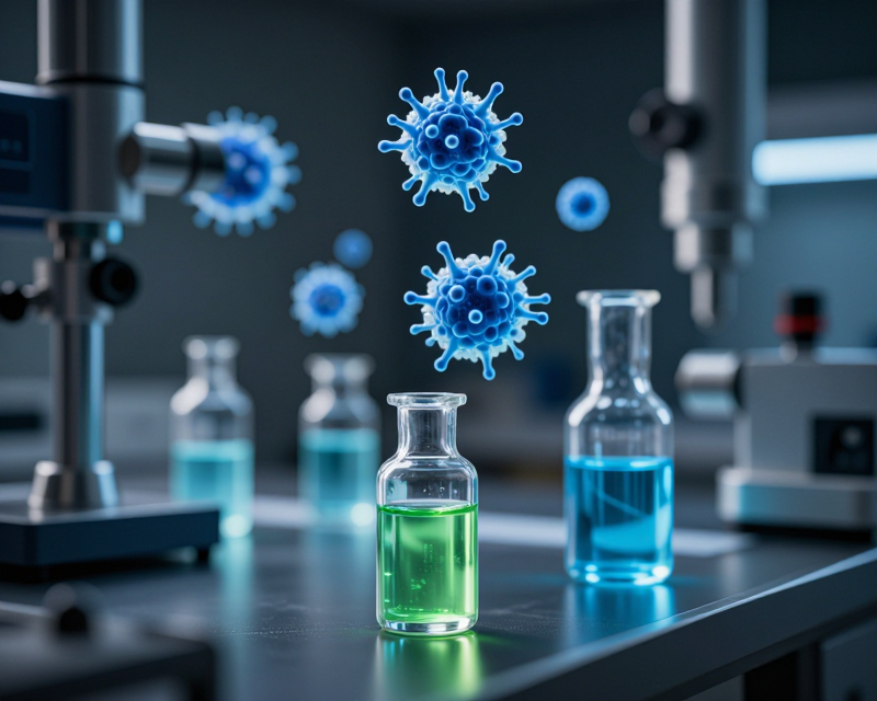 Futuristic Biotech Laboratory