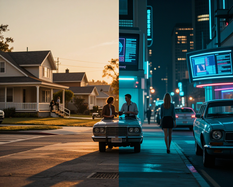 Generational Divide Concept
