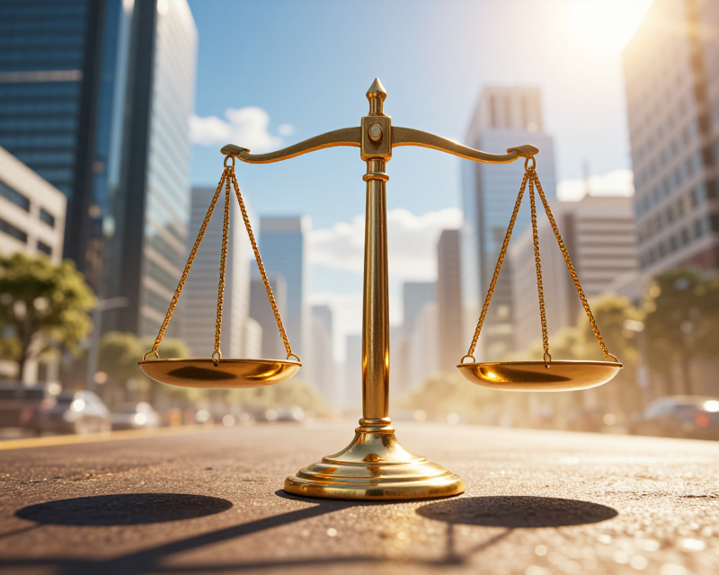 Symbolic Justice Scale in Heatwave