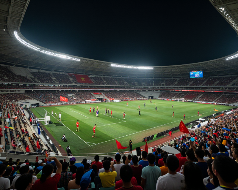 Victory Celebration in Vietnam Stadium
