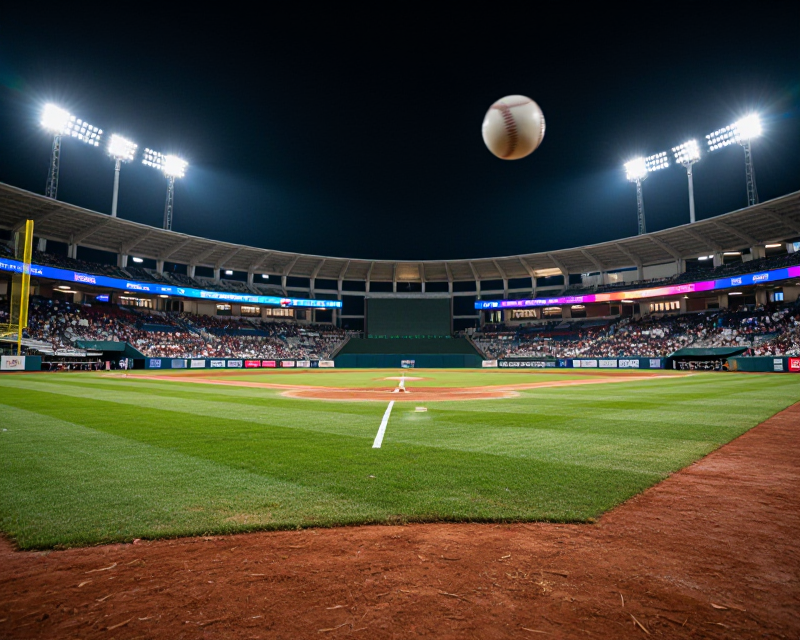 Cinematic Baseball Night