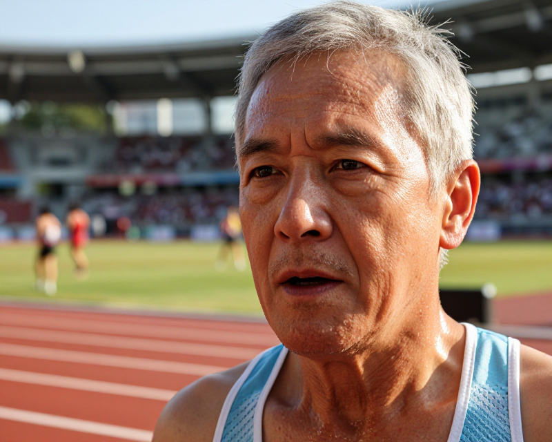 Inspiring Senior Athlete