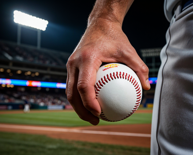 Baseball Pitcher Focus